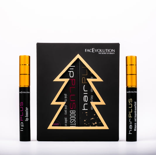 Set Natalizio HairPlus - Siero + Lip Booster in Omaggio